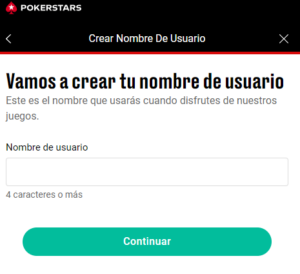 pokerstar register